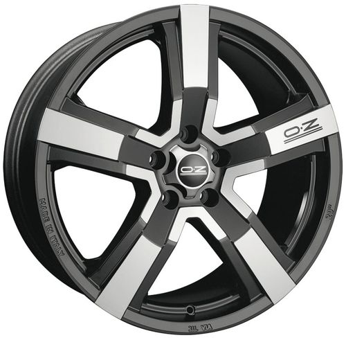 Фото OZ Racing Versilia 8x18 5x130 ET43 dia 71,6 matt black diamond cut