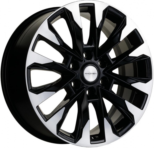Фото Khomen Wheels KHW2010 (LC 300) 8x20 6x139,7 ET60 dia 95,1 black-FP Россия