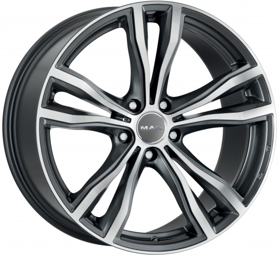 Фото MAK X-Mode 9,5x21 5x112 ET37 dia 66,6 gunmetal mirror face