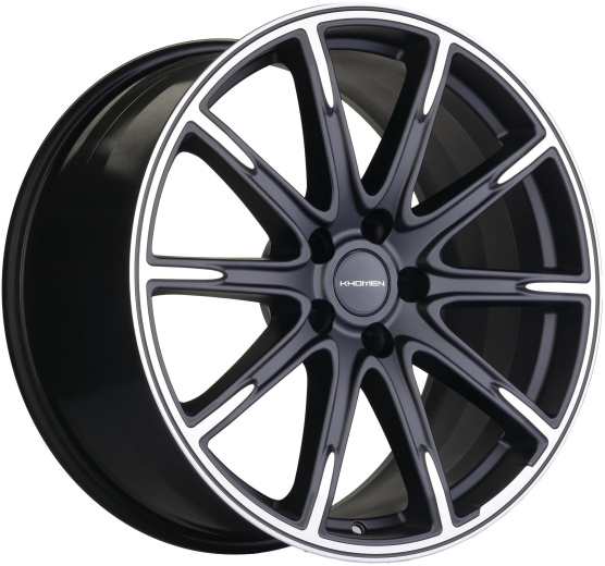 Фото Khomen Wheels KHW1903 8,5x19 5x112 ET46 dia 66,6 black-FP matt
