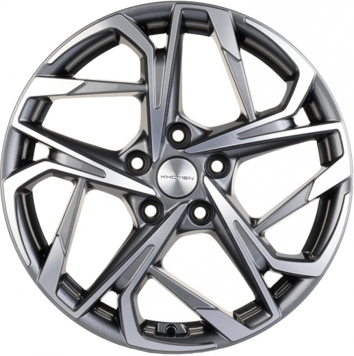 Фото Khomen Wheels KHW1716 (7pro) 7x17 5x108 ET40 dia 60,1 gray-FP