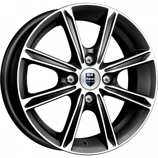 Фото K&K Флэш 5x13 4x108 ET40 dia 67,1 алмаз черный