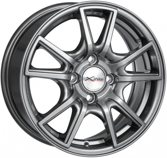 Фото X Trike X-104 6x14 5x100 ET38 dia 67,1 super graphite