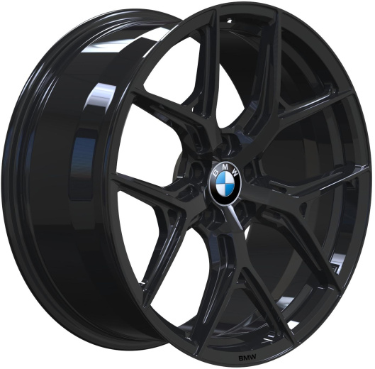 Фото Кованные диски FG14 BMW X6 9x20 5x112 ET35 dia 66,6 черный глянцевый