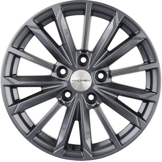 Фото Khomen Wheels KHW1611 (Octavia A7) 6,5x16 5x112 ET46 dia 57,1 gray