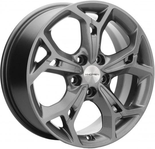 Фото Khomen Wheels KHW1702 (Optima/Tucson) 7x17 5x114,3 ET51 dia 67,1 gray Россия