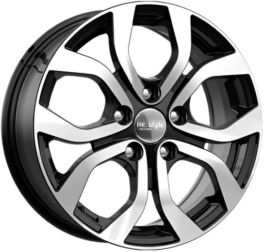 Фото K&K КС704 6,5x16 5x114,3 ET45 dia 60,1 алмаз черный