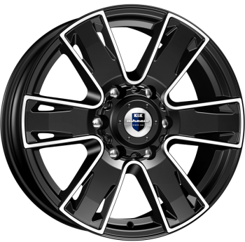 Фото K&K Севенна 7x17 6x139,7 ET33 dia 100,1 алмаз черный