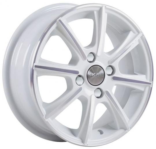 Фото Скад Монако 5,5x14 4x98 ET38 dia 58,6 алмаз-белый