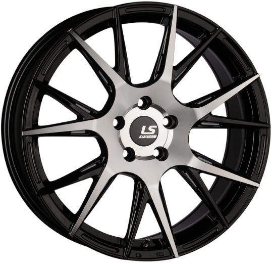 Фото LS FlowForming RC14 8,5x19 5x112 ET28 dia 66,6 BKF КИТАЙ