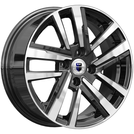 Фото K&K Хант 6x15 4x100 ET40 dia 60,1 алмаз черный