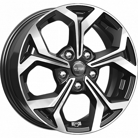 Фото iFree Replica КС878  (ZV 16_Corolla) Toyota (КС878 (ZV 16_Corolla)) 6,5x16 5x114,3 ET45 dia 67,1 алмаз черный Россия
