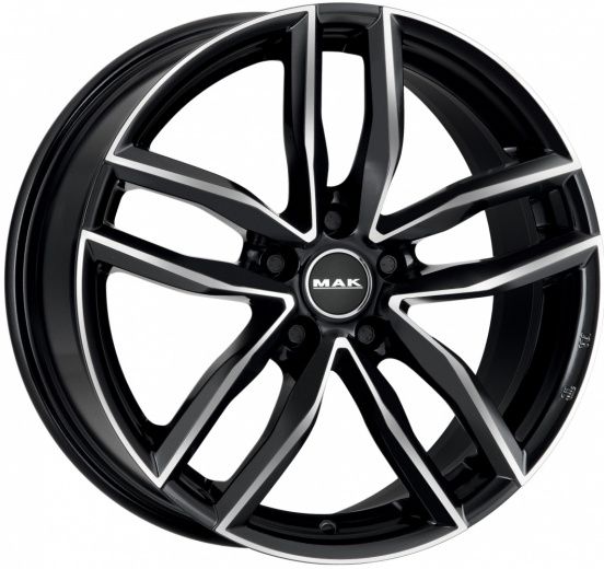 Фото MAK Sarthe 8x19 5x112 ET42 dia 66,6 black mirror