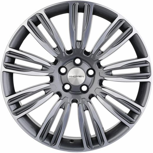 Фото Khomen Wheels KHW2004 (Velar) 8,5x20 5x108 ET45 dia 63,3 gray-FP Россия