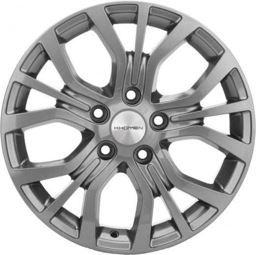 Фото Khomen Wheels KHW1608 (Multivan) 6,5x16 5x120 ET38 dia 65,1 gray