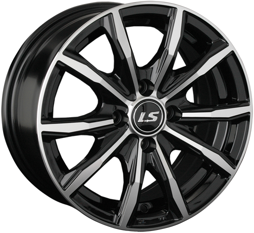 Фото LS Wheels 786 6x14 4x98 ET35 dia 58,6 BKF