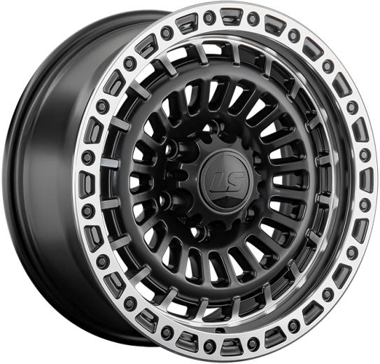 Фото LS Wheels 1348 9x18 6x139,7 ET30 dia 100,1 BKSL