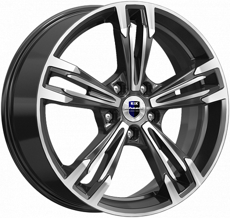 Фото K&K Karrera Light 7x18 5x112 ET43 dia 57,1 алмаз черный
