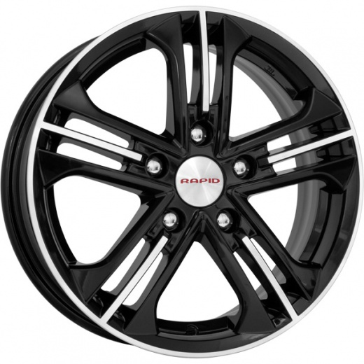 Фото K&K Trinity 6x15 5x114,3 ET46 dia 67,1 алмаз черный Россия