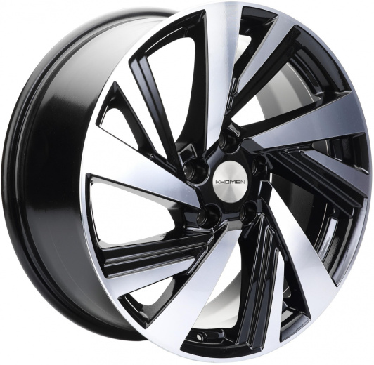 Фото Khomen Wheels KHW1801 (Chery Tiggo) 7,5x18 5x108 ET40 dia 60,1 black-FP