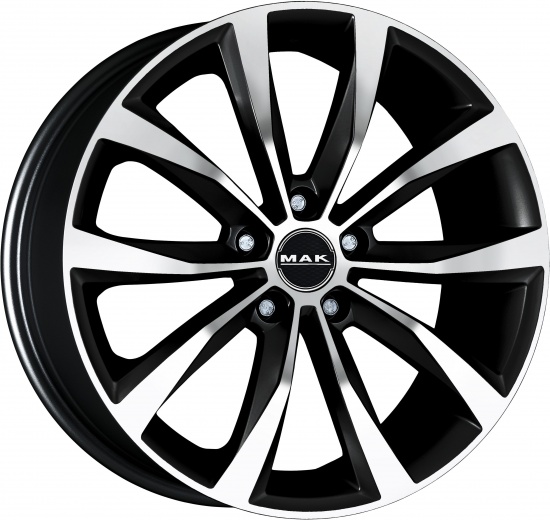 Фото MAK Wolf 7x17 5x100 ET38 dia 57,1 black mirror