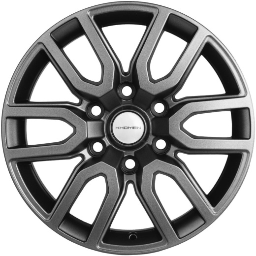Фото Khomen Wheels KHW1723 (LC Prado/Lexus GX) 8x17 6x139,7 ET25 dia 106,1 gray