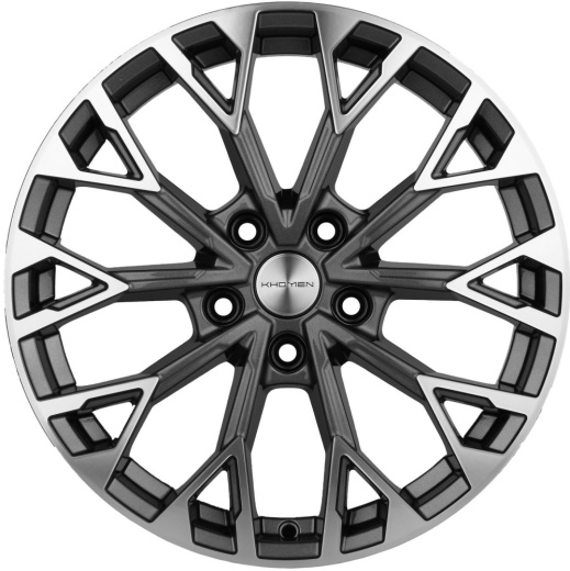 Фото Khomen Wheels KHW1718 (Kuga/Focus/Volvo XC40/XC70) 7x17 5x108 ET50 dia 63,3 gray-FP