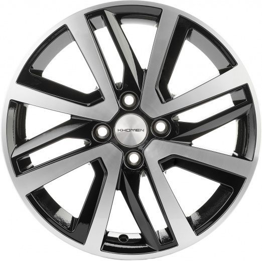 Фото Khomen Wheels KHW1609 (Xray) 6x16 4x100 ET41 dia 60,1 black-FP