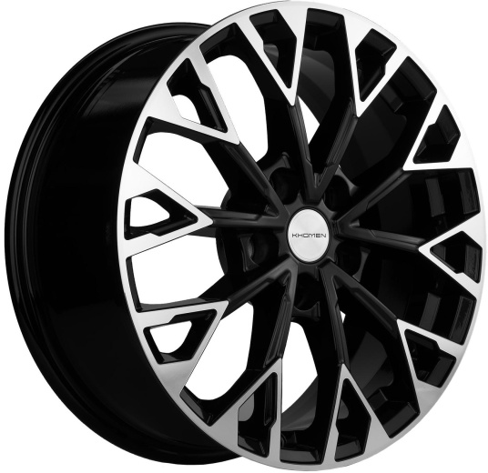Фото Khomen Wheels KHW1718 (Dongfeng 580) 7x17 5x110 ET45 dia 67,1 black-FP