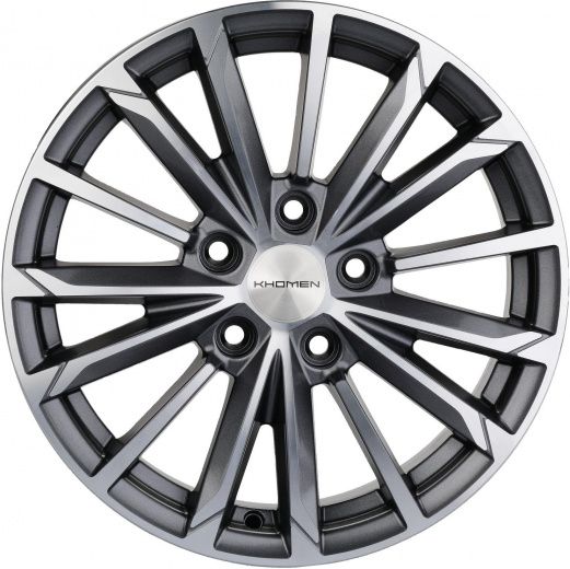 Фото Khomen Wheels KHW1611 (Focus) 6,5x16 5x108 ET50 dia 63,3 gray-FP Россия