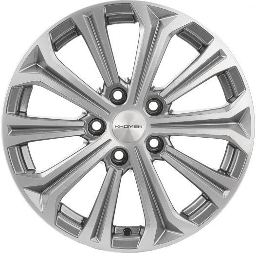 Фото Khomen Wheels KHW1610 (Optima) 6,5x16 5x114,3 ET41 dia 67,1 gray-FP Россия