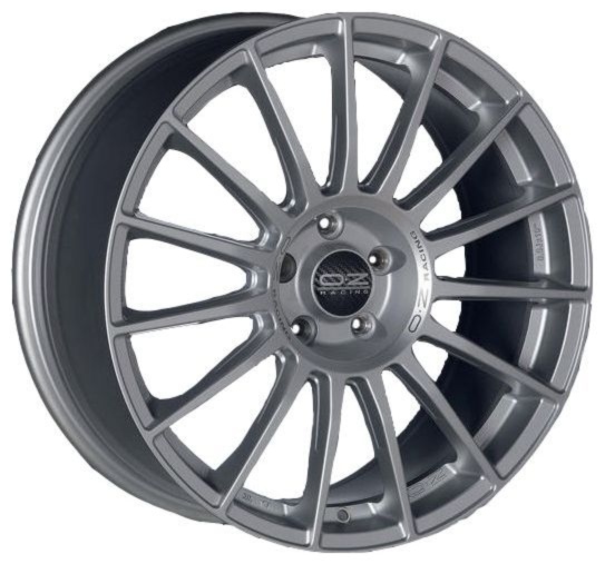 Фото OZ Racing Superturismo LM 9,5x19 5x112 ET21 dia 66,6 matt graphite + silver lettering
