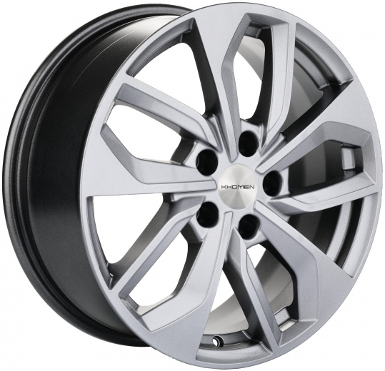 Фото Khomen Wheels KHW1703 (Tiguan) 7x17 5x112 ET40 dia 57,1 G-silver Россия