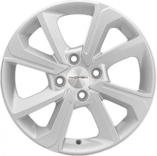 Фото Khomen Wheels KHW1501 (Rio II) 6x15 4x100 ET46 dia 54,1 F-silver Россия