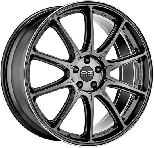 Фото OZ Racing Hyper XT HLT 9x21 5x112 ET37 dia 79 star graphite diamond lip