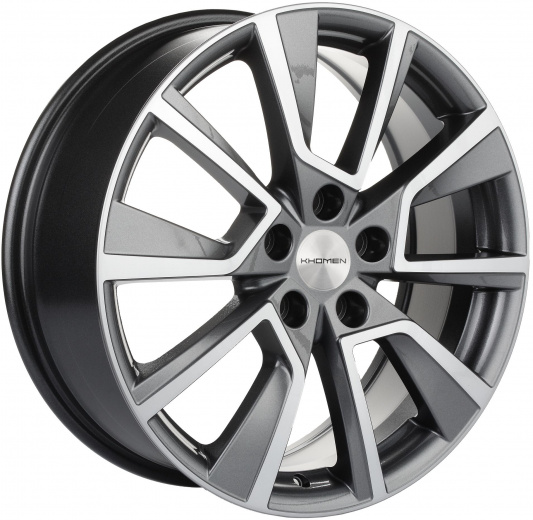 Фото Khomen Wheels KHW1802 (Jolion) 7x18 5x114,3 ET37 dia 66,5 gray-FP