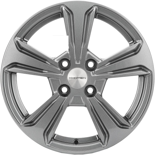 Фото Khomen Wheels KHW1502 (Solano) 6x15 4x100 ET45 dia 54,1 gray