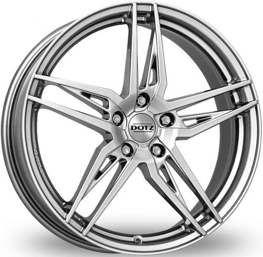 Фото DOTZ Interlagos shine 7,5x19 5x112 ET51 dia 57,1 hyper silver