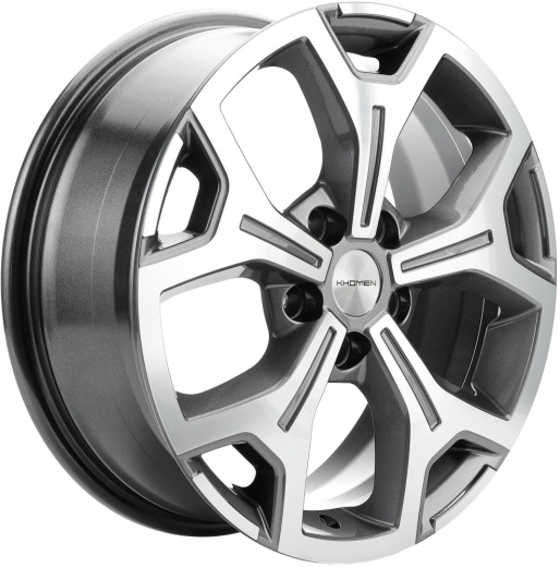 Фото Khomen Wheels KHW1710 (Haval F7/F7x) 6,5x17 5x114,3 ET40 dia 64,1 gray-FP