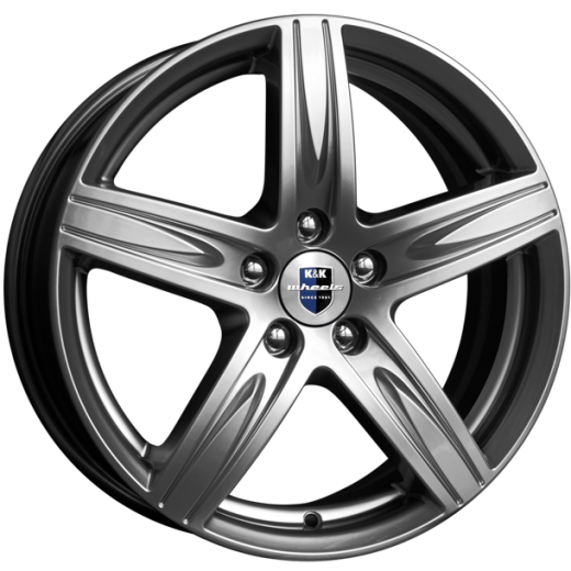 Фото K&K Андорра 6,5x16 5x114,3 ET50 dia 66,1 дарк платинум Россия