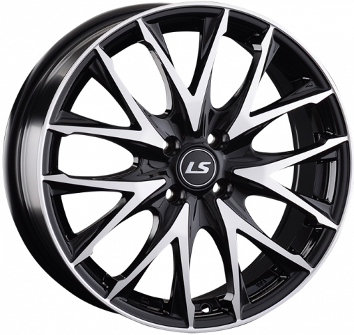 Фото LS Wheels 916 6,5x17 4x100 ET41 dia 60,1 BKF КИТАЙ