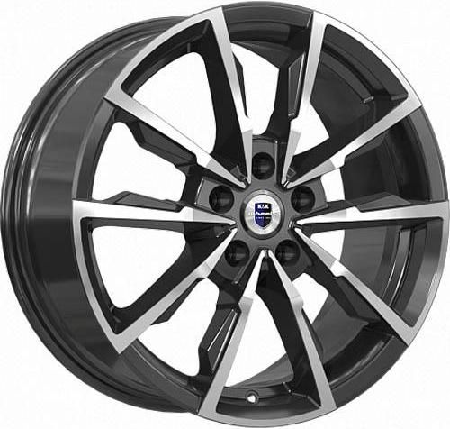 Фото K&K Меренге 7,5x17 5x100 ET38 dia 67,1 алмаз черный Россия