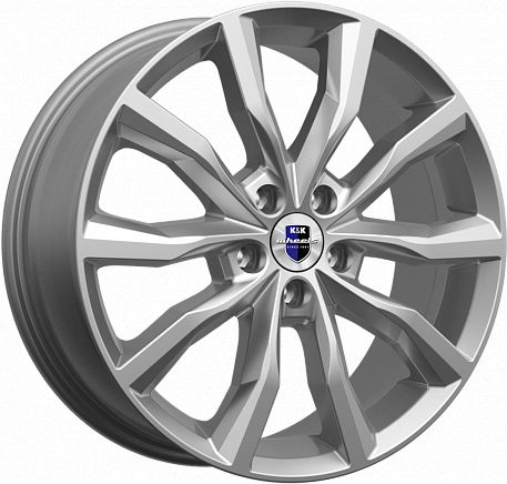 Фото K&K Портер 7,5x18 5x108 ET33 dia 67,1 дарк платинум