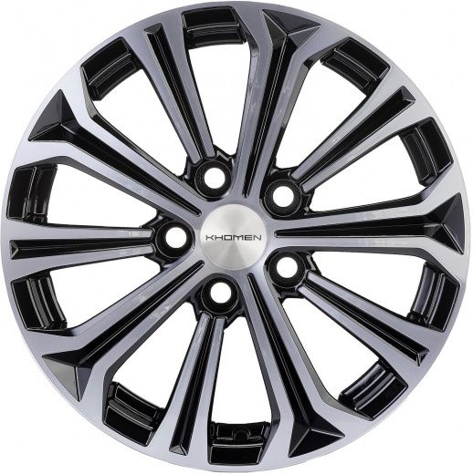 Фото Khomen Wheels KHW1610 (Focus) 6,5x16 5x108 ET50 dia 63,3 black-FP Россия