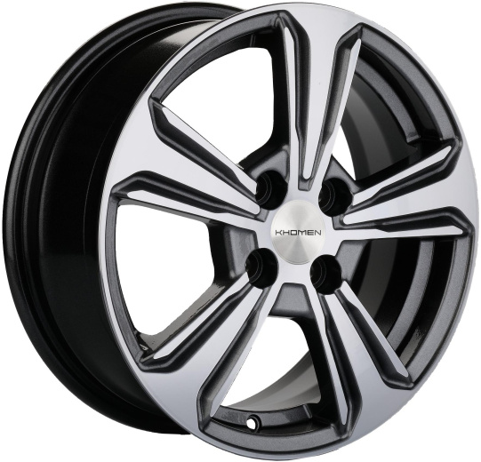 Фото Khomen Wheels KHW1502 (Vesta) 6x15 4x100 ET50 dia 60,1 G-silver-FP