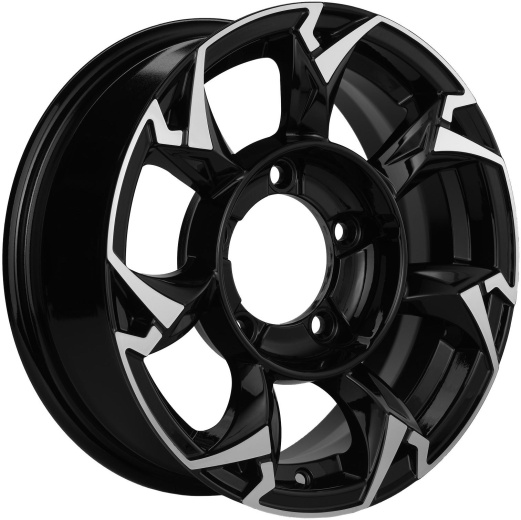 Фото Khomen Wheels KHW1505 (Lada NIVA 4x4) 5,5x15 5x139,7 ET5 dia 98,5 black-FP