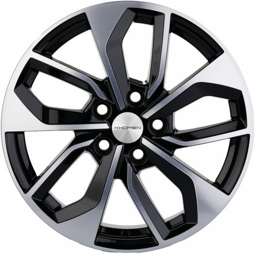 Фото Khomen Wheels KHW1703 (Tiguan) 7x17 5x112 ET40 dia 57,1 black-FP