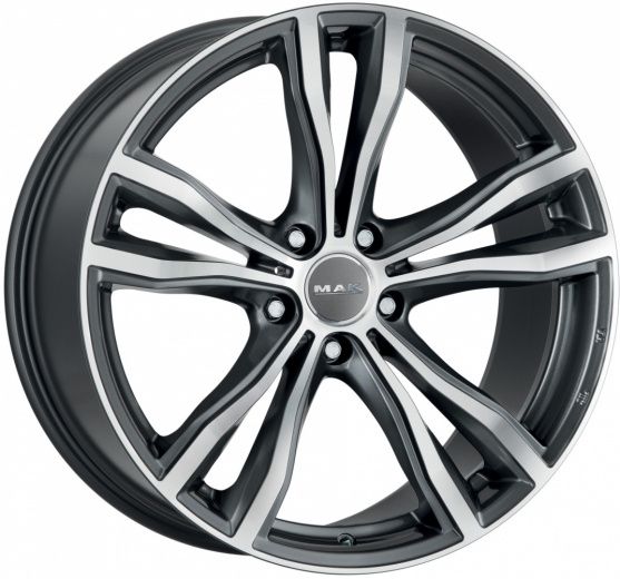 Фото MAK X-Mode 11,5x21 5x120 ET38 dia 74,1 gun metallic mirror