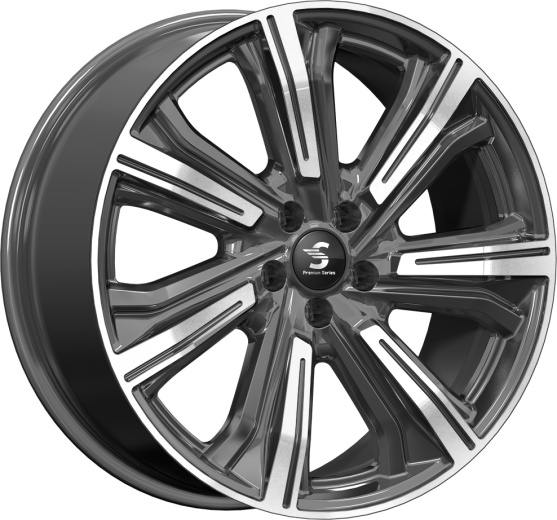 Фото K&K Premium Series Kleemann 8,5x20 5x108 ET45 dia 63,35 diamond black gris