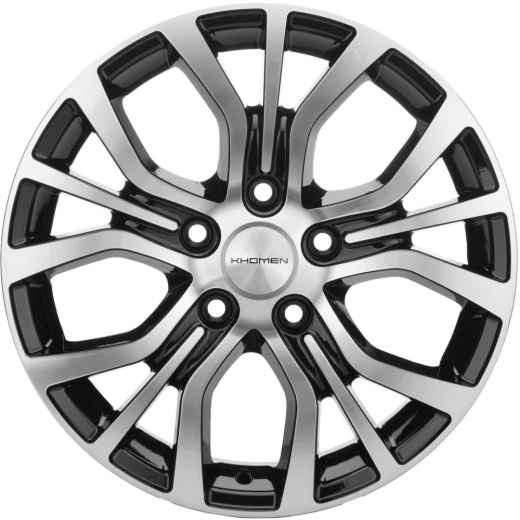 Фото Khomen Wheels KHW1608 (Geely Coolray) 6,5x16 5x114,3 ET45 dia 54,1 black-FP